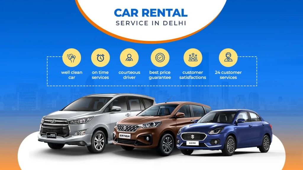 car rental services in Delhi