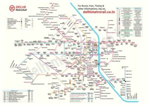 Delhi Metro Route